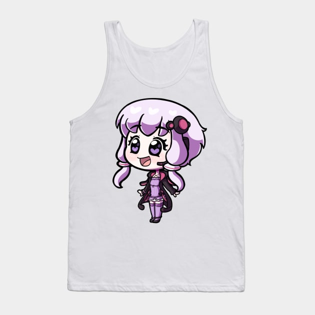 Yuzuki Yukari - Vocaloid Tank Top by Miss_Akane